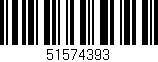 Código de barras (EAN, GTIN, SKU, ISBN): '51574393'