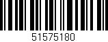Código de barras (EAN, GTIN, SKU, ISBN): '51575180'