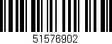 Código de barras (EAN, GTIN, SKU, ISBN): '51576902'
