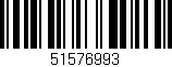 Código de barras (EAN, GTIN, SKU, ISBN): '51576993'