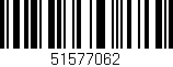 Código de barras (EAN, GTIN, SKU, ISBN): '51577062'