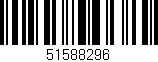 Código de barras (EAN, GTIN, SKU, ISBN): '51588296'