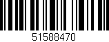 Código de barras (EAN, GTIN, SKU, ISBN): '51588470'