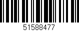 Código de barras (EAN, GTIN, SKU, ISBN): '51588477'