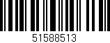 Código de barras (EAN, GTIN, SKU, ISBN): '51588513'