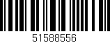 Código de barras (EAN, GTIN, SKU, ISBN): '51588556'