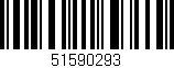 Código de barras (EAN, GTIN, SKU, ISBN): '51590293'