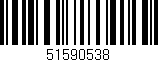 Código de barras (EAN, GTIN, SKU, ISBN): '51590538'