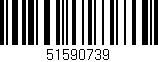 Código de barras (EAN, GTIN, SKU, ISBN): '51590739'