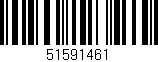 Código de barras (EAN, GTIN, SKU, ISBN): '51591461'