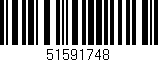 Código de barras (EAN, GTIN, SKU, ISBN): '51591748'