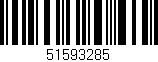 Código de barras (EAN, GTIN, SKU, ISBN): '51593285'