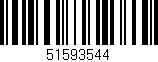 Código de barras (EAN, GTIN, SKU, ISBN): '51593544'