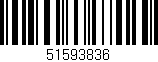 Código de barras (EAN, GTIN, SKU, ISBN): '51593836'
