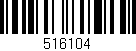 Código de barras (EAN, GTIN, SKU, ISBN): '516104'