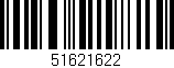 Código de barras (EAN, GTIN, SKU, ISBN): '51621622'