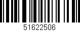 Código de barras (EAN, GTIN, SKU, ISBN): '51622506'