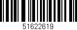 Código de barras (EAN, GTIN, SKU, ISBN): '51622619'