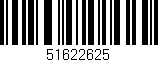 Código de barras (EAN, GTIN, SKU, ISBN): '51622625'