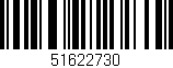 Código de barras (EAN, GTIN, SKU, ISBN): '51622730'