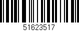Código de barras (EAN, GTIN, SKU, ISBN): '51623517'