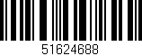 Código de barras (EAN, GTIN, SKU, ISBN): '51624688'