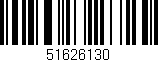 Código de barras (EAN, GTIN, SKU, ISBN): '51626130'