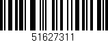 Código de barras (EAN, GTIN, SKU, ISBN): '51627311'