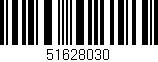 Código de barras (EAN, GTIN, SKU, ISBN): '51628030'