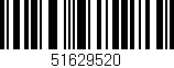 Código de barras (EAN, GTIN, SKU, ISBN): '51629520'