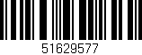 Código de barras (EAN, GTIN, SKU, ISBN): '51629577'