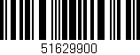 Código de barras (EAN, GTIN, SKU, ISBN): '51629900'