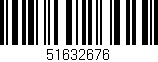Código de barras (EAN, GTIN, SKU, ISBN): '51632676'