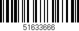 Código de barras (EAN, GTIN, SKU, ISBN): '51633666'