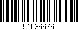 Código de barras (EAN, GTIN, SKU, ISBN): '51636676'