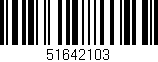 Código de barras (EAN, GTIN, SKU, ISBN): '51642103'