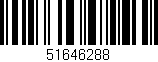 Código de barras (EAN, GTIN, SKU, ISBN): '51646288'