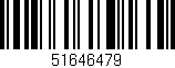 Código de barras (EAN, GTIN, SKU, ISBN): '51646479'