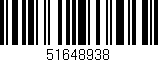 Código de barras (EAN, GTIN, SKU, ISBN): '51648938'