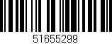 Código de barras (EAN, GTIN, SKU, ISBN): '51655299'