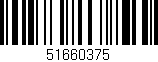 Código de barras (EAN, GTIN, SKU, ISBN): '51660375'