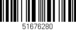 Código de barras (EAN, GTIN, SKU, ISBN): '51676280'