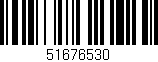 Código de barras (EAN, GTIN, SKU, ISBN): '51676530'