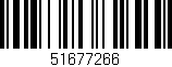 Código de barras (EAN, GTIN, SKU, ISBN): '51677266'