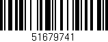 Código de barras (EAN, GTIN, SKU, ISBN): '51679741'