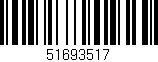 Código de barras (EAN, GTIN, SKU, ISBN): '51693517'