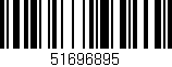 Código de barras (EAN, GTIN, SKU, ISBN): '51696895'