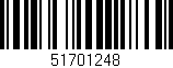 Código de barras (EAN, GTIN, SKU, ISBN): '51701248'