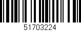Código de barras (EAN, GTIN, SKU, ISBN): '51703224'