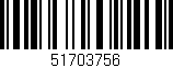 Código de barras (EAN, GTIN, SKU, ISBN): '51703756'